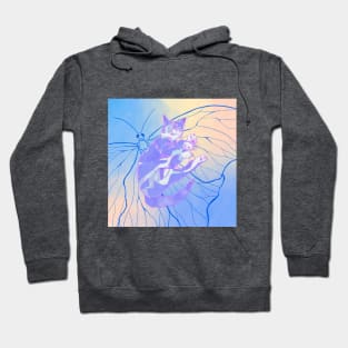 Sleepy Cat with a butterfly T-shirt Mug Sticker Hoodie